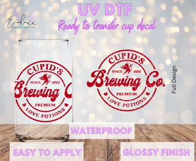Brewing Co.  UV DTF Cup Decal