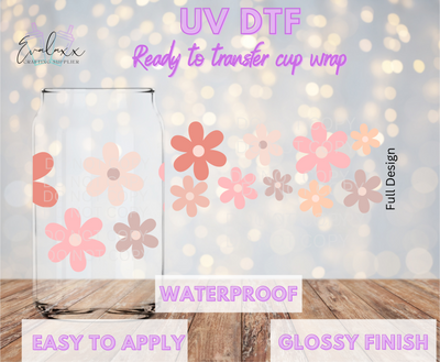 Daisys UV DTF Cup Wrap