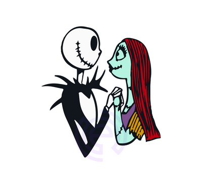 Jack & Sally Holding Hands