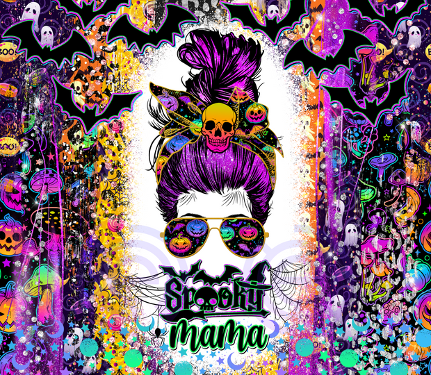 Spooky Mama Purple