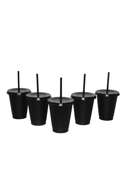 Mini Black Cold Cup Set