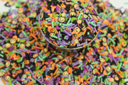 Trick or Treat Polymer Clay Slices 1oz